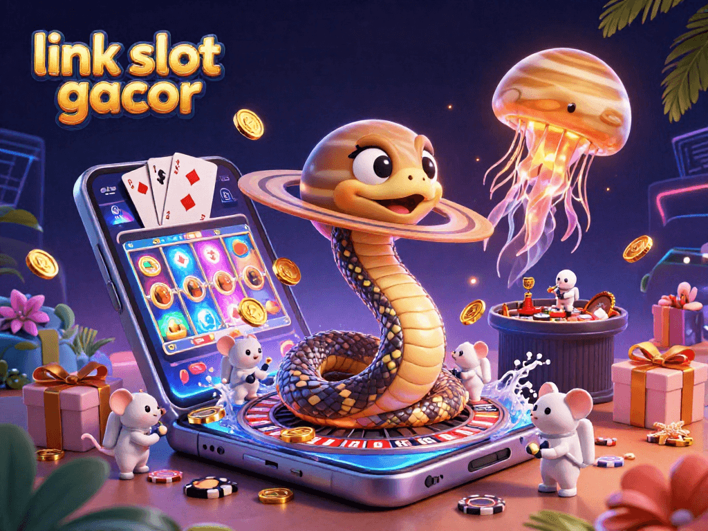 Engage with exciting link slot gacor action as astronaut mice bet on a cosmic roulette