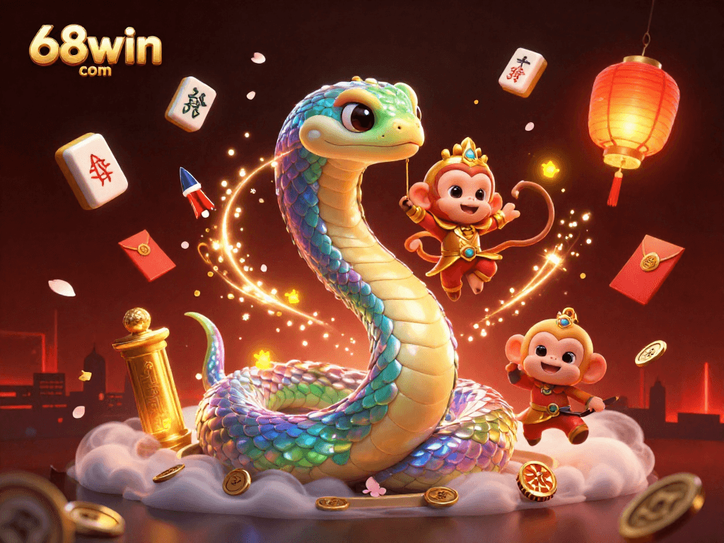 Play and win at 68win com with thrilling jackpots and vibrant gaming symbols.