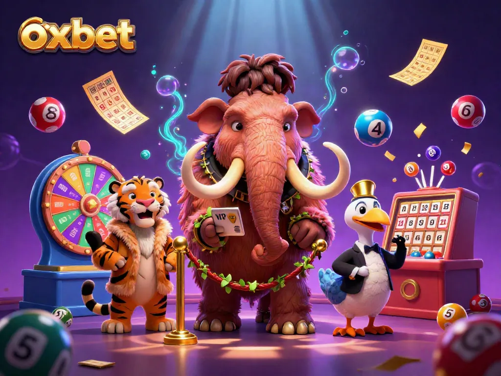 Experience exhilarating gameplay and thrilling wins at Oxbet Casino with vibrant animated elements!
