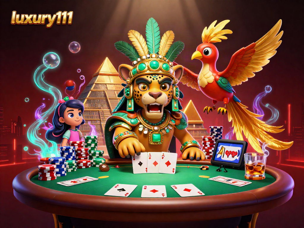 Experience thrilling gameplay with luxury111 at an exciting poker table featuring stunning visuals.