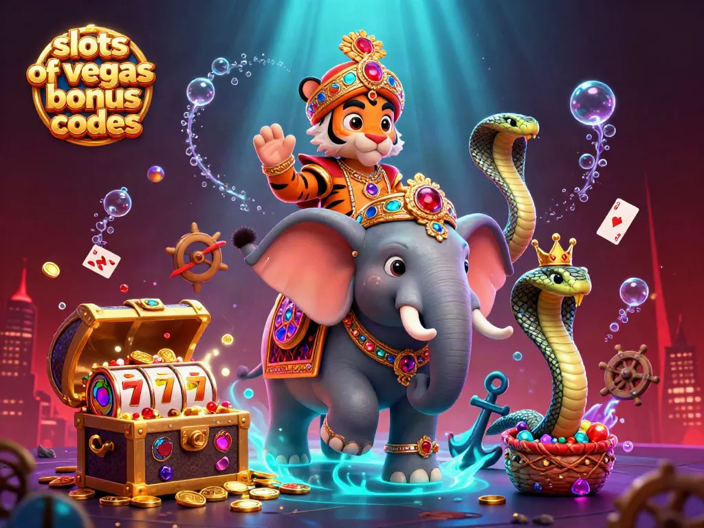 Spin and win with Slots of Vegas bonus codes in a vibrant casino scene!
