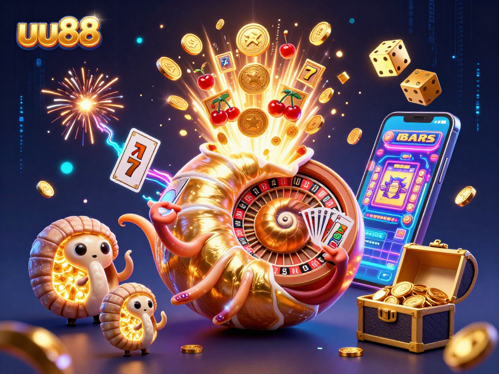 Play engaging games and win with uu88 at a vibrant casino scene with golden rewards.