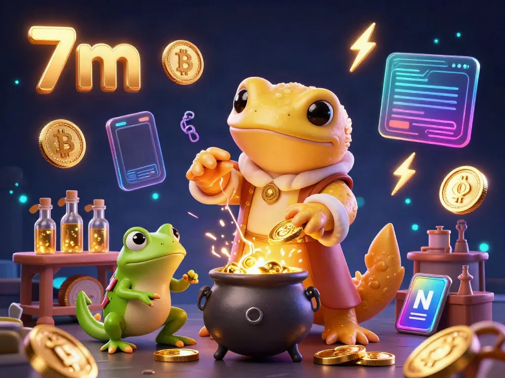 Transform base metals into gold coins with the 7m alchemist's exciting energy.