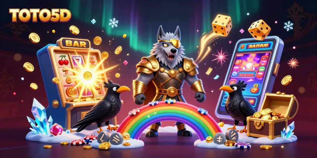 Engage in TOTO5D gameplay within an ultra-detailed casino fantasy world filled with jackpots.