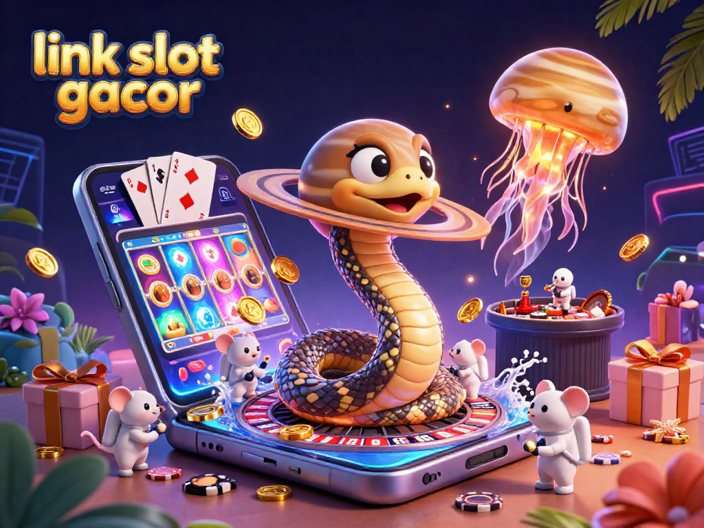 Engage with exciting link slot gacor action as astronaut mice bet on a cosmic roulette
