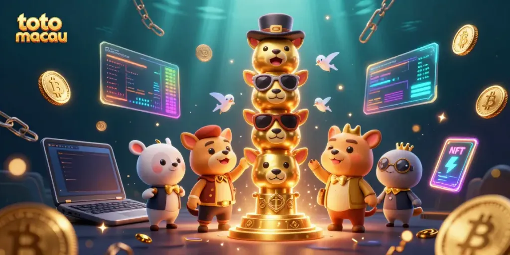 Menangkan hadiah besar di toto macau dengan ilustrasi kasino yang memukau ini.