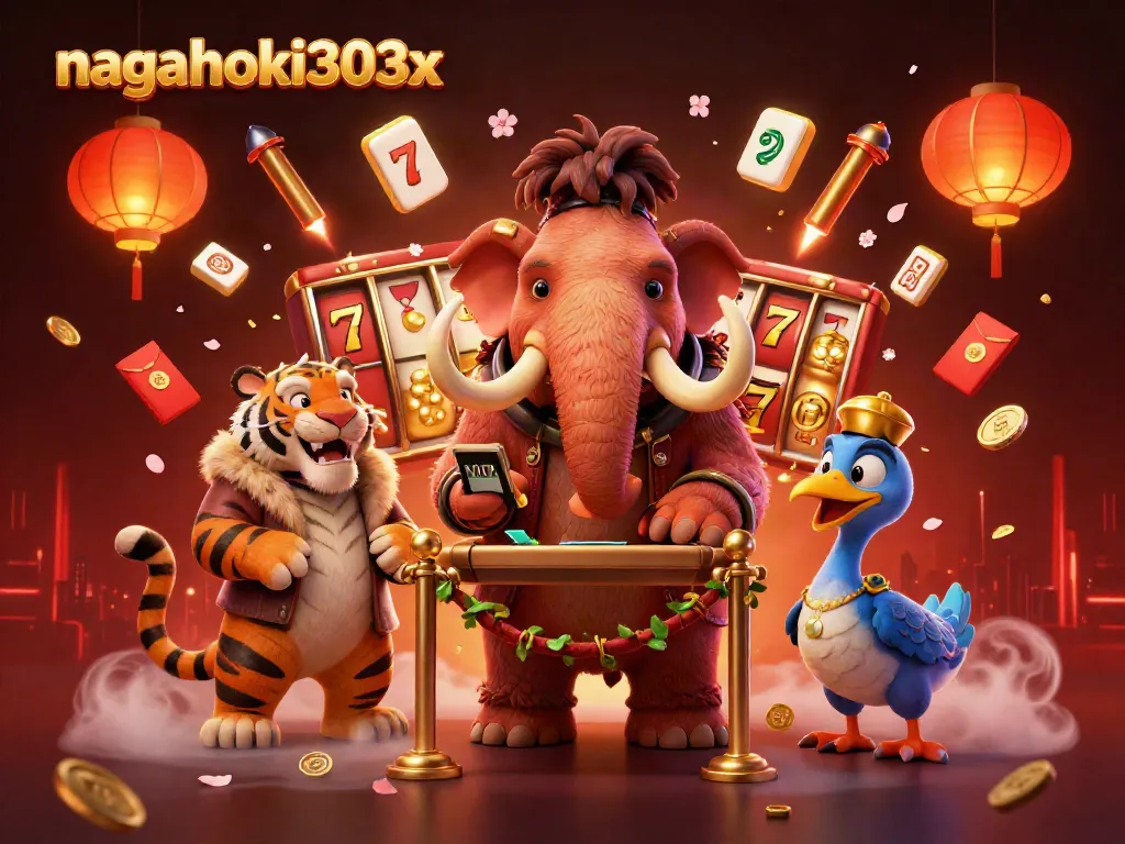 Menggandeng nagahoki303x untuk berjudi dengan stylist woolly mammoth dan tema kasino yang kaya.