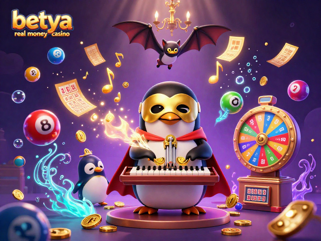 Experience the allure of betya real money casino with dynamic gaming elements and vibrant characters.