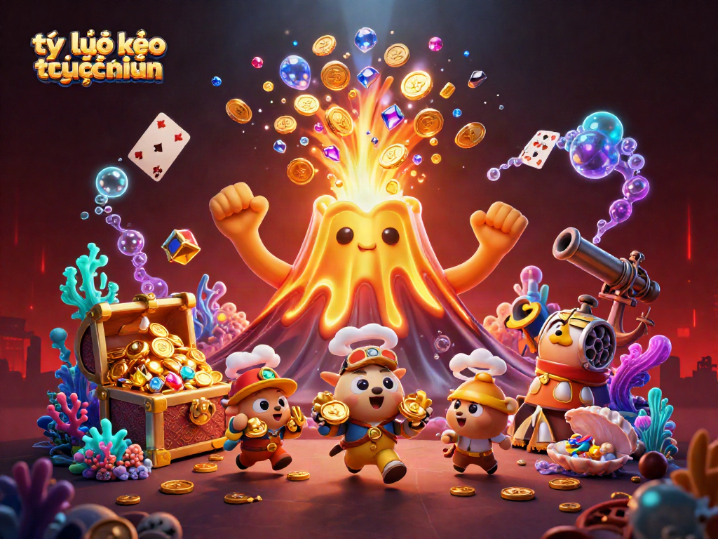 Experience thrilling adventures and winning streaks with tỷ lệ kèo trực tuyến visuals of treasure and excitement.