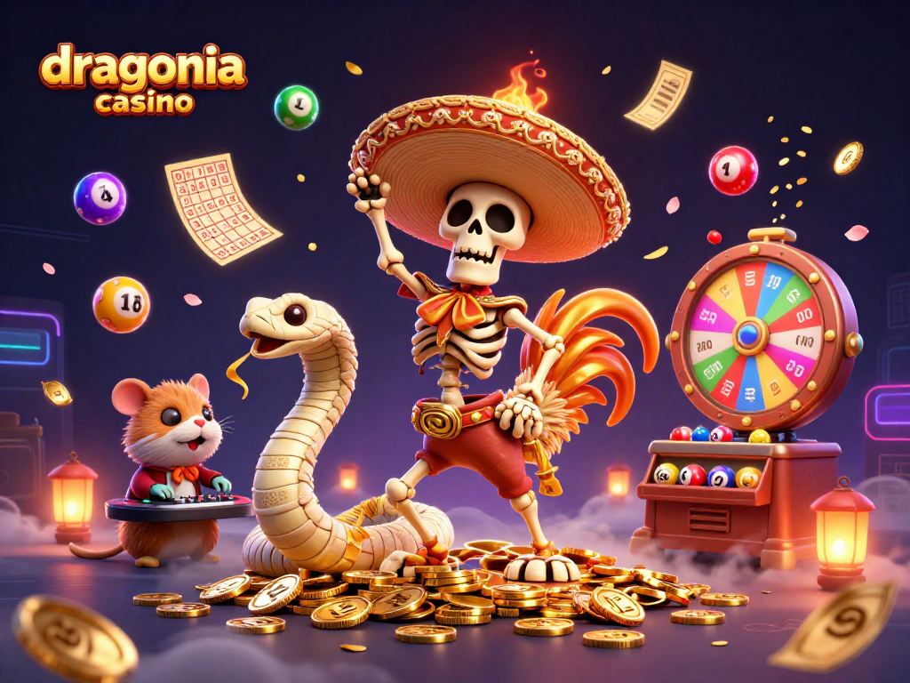 Jouez sur dragonia casino avec un vibrant spectacle d'animation et des gains dorés qui explosent.