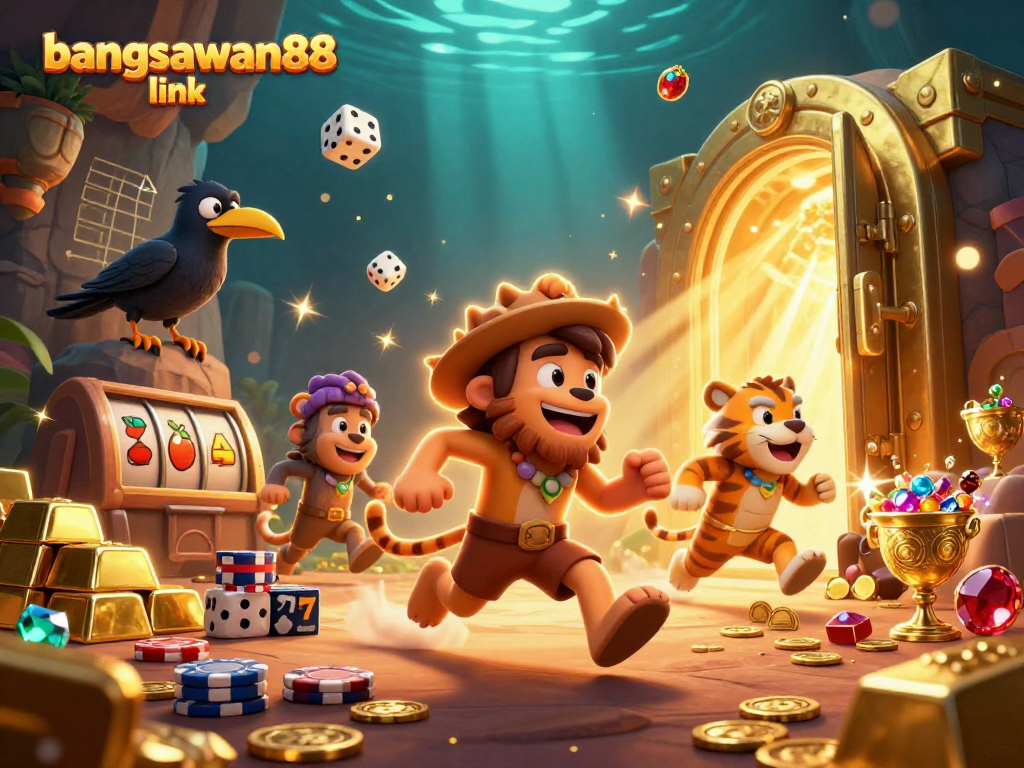 Experience the thrilling world of online gaming with the bangsawan88 link at a prehistoric casino.