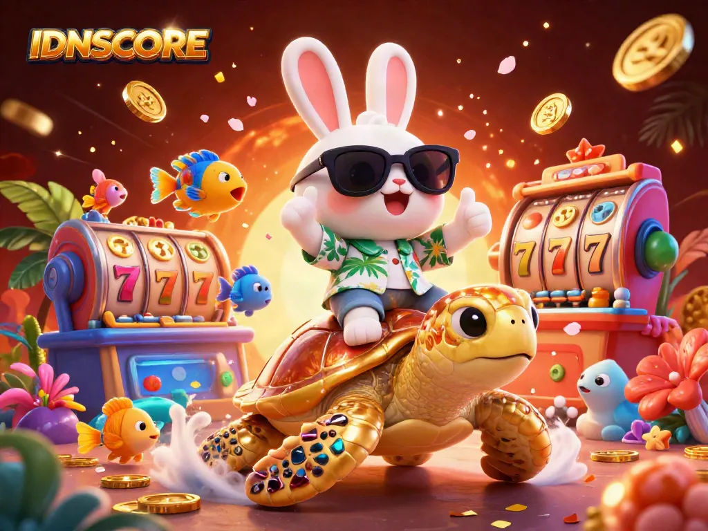 Experience the thrill of IDNSCORE with fun characters, vibrant slots, and festive energy.