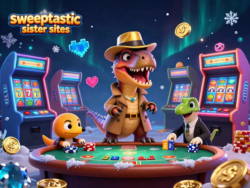 Experience fun at the Sweeptastic sister sites with vibrant gaming action and thrilling slot machines.