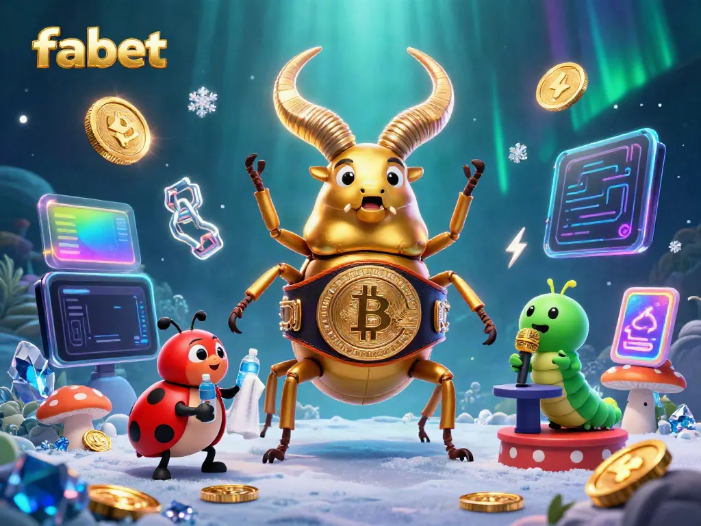Experience the vibrant world of fabet with dazzling casino gaming elements and dynamic characters.
