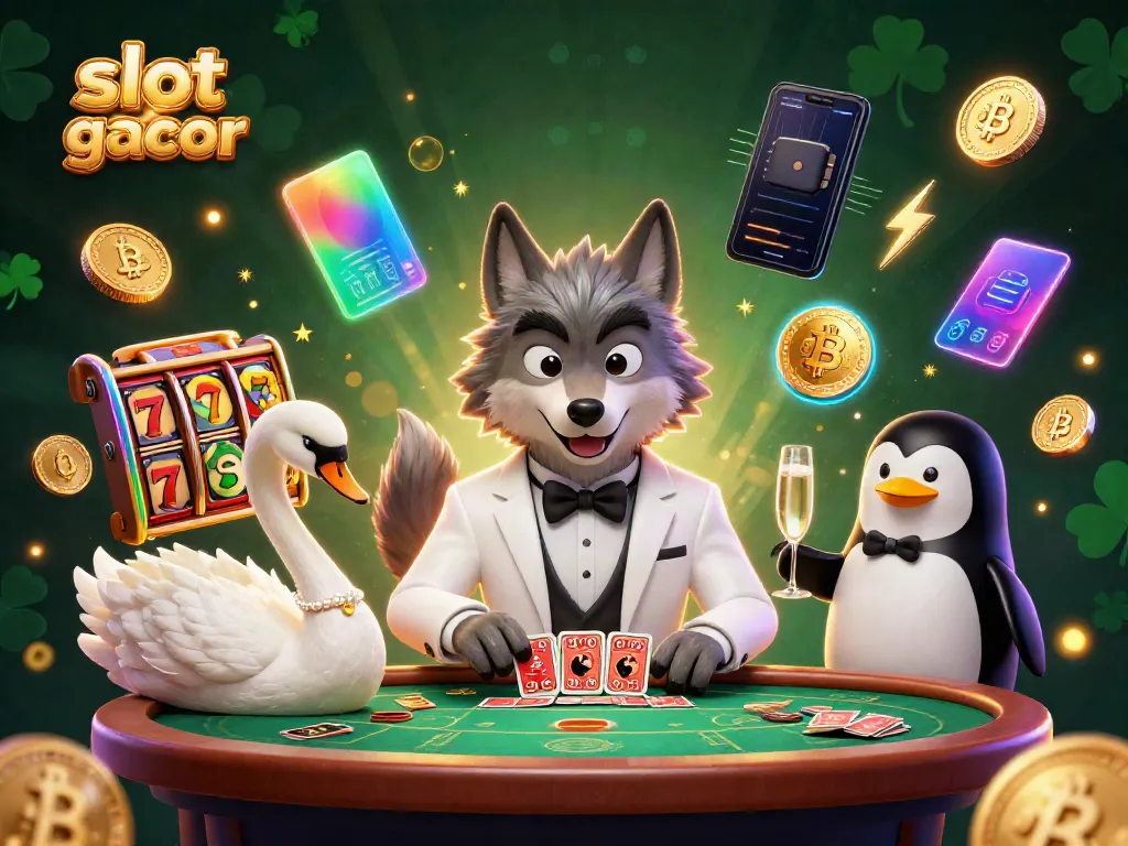 Experience thrilling gameplay at slot online gacor featuring 3D characters and vibrant gaming elements.
