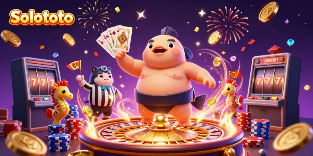 Bermain judi di Solototo dengan momen kemenangan kepada fugu dan kucing yang menjadi wasit.