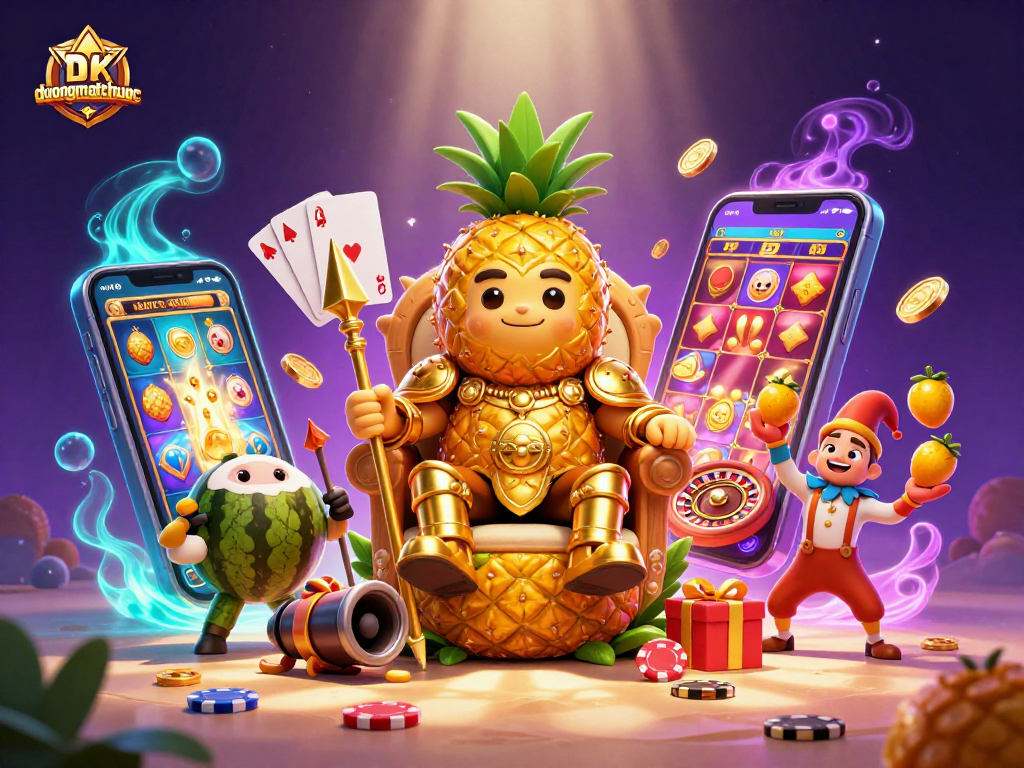 Experience duongmatchuoc thrills with the vibrant pineapple king and dynamic casino action!