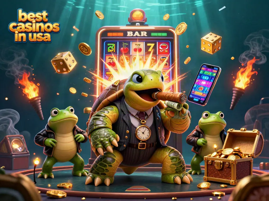 Experience the excitement of the best online casinos in usa with vibrant casino action and dynamic characters